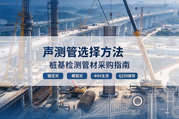 陵水声测管选型标准
