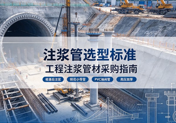 陵水注浆管选型标准